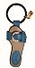 Women's Coach Key Chain Fob Flip Flop w/ Rhinestones Several Colors Available