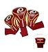 Team Golf 33194 Washington Redskins 3 Pack Contour Fit Headcover