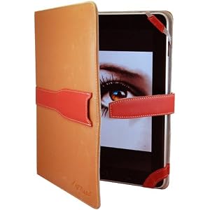CrazyOnDigital Executive Folio Leather Carrying Case Cover for Apple iPad 3G tablet / Wifi model 16GB, 32GB, 64GB (fits 9.7