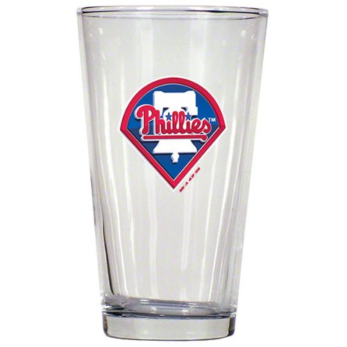Philadelphia Phillies 3D Logo Pint Glass