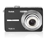 Buy Kodak EasyShare M763 7.2MP Digital Camera with 3x Optical Zoom (Black) by Kodak