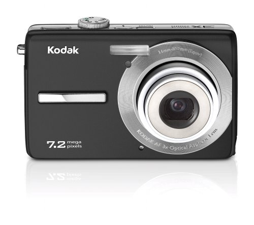 Kodak EasyShare M763 7.2MP Digital Camera with 3x Optical Zoom (Black)