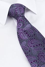 Saritorial Pure Silk Paisley Embroidered Tie