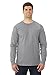 Fruit of the Loom Adult 5 oz. HD Cotton™ Long-Sleeve T-Shirt L ATHLETIC HEATHER