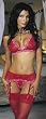 1st Fantasies Romantic 4 Piece Flower Lace Trim Lingerie Set