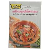 Easy Cooking: Holy Basil Seasoning Paste for Made Original Thai Food 50g X 3 Pack for Travel Cooking Kit, Camping Food, Camping Cooking (Asia Most Wanted Ingredient: Delicious Same Professional Chef in Original Recipe)