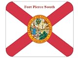 US State Flag - Fort Pierce South, Florida (FL) Mouse Pad