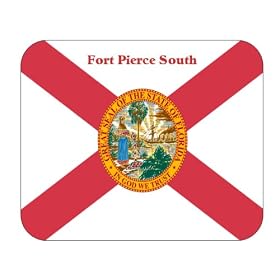 US State Flag - Fort Pierce South, Florida (FL) Mouse Pad