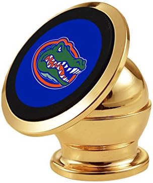 Magnetic Universal 360 Degrees Rotatable Smartphone Holder Cell Phone Mount for Car Home Office (18K Gold Plating) Florida Gators