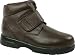 Drew Men's Big Easy Velcro Shoes,Brown Pebbled Leather,10.5 W