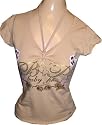 Baby Phat Tie Front Top - Taupe (FREE Priority Mail Shipping)