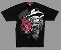 Avirex "Dead Eye" Mens T-Shirt, Tee - Black