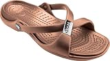 crocs Women's Adara Slide Sandal,Bronze/Bronze,11 M