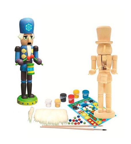 Masterpieces Works of Ahhh Nutcracker Drummer Wood Paint Kit