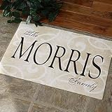 Personalized Doormats - Family Name Welcome Mat for Couples