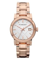 Burberry Watch, Womens Swiss Rose Gold Tone Stainless Steel Bracelet 34mm BU9104