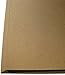 10 Sheets Brown Chipboard 80 Point Extra Thick 8 X 8 Inches Album|Scrapbook Size .080 Caliper XX Heavy Cardboard as Thick as 20 Sheets 20# Paper