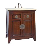 31 Asian style Bathroom sink vanity - # Q160M Takashi