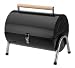 Zylinder Standgrill - schwarz - BBQ Grill - Kohlegrill mit Tragegriff - Zylindergrill