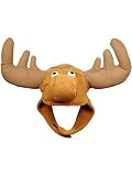 Crazy Moose Novelty Costume Hat Picture
