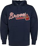 Atlanta Braves Navy Signature Hooded Sweatshirt