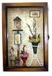 wooden flower stand