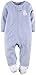 Carter's Baby Girls' Dot Terry Footie (Baby) - Mouse - 3 Months