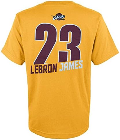 Majestic Youth LeBron James Cleveland Cavaliers T, Larg