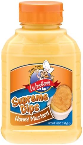 Woeber'Supreme Dips Honey Mustard - 10oz.(Pack of 3)