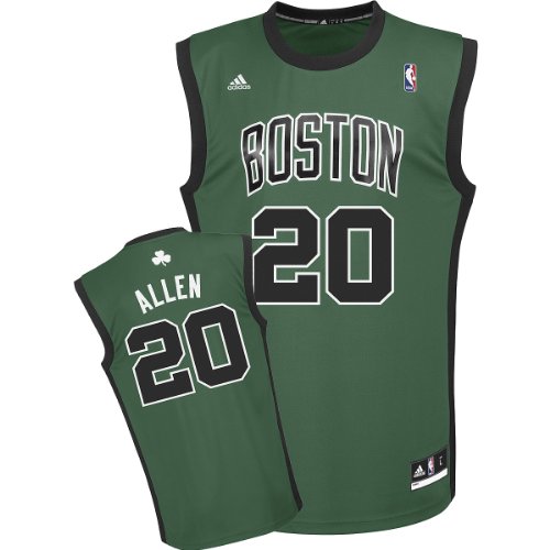 NBA Youth Boston Celtics Ray Allen Alternate Jersey  (Green/Black, X-Large)