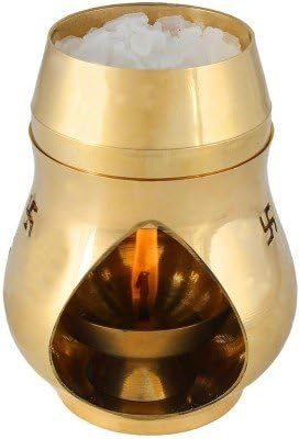 VISVABHAVANAH Handmade Indian Brass Oil Lamp - Diya (6)
