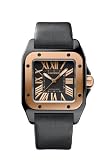 415fpBfs2uL. SL160  Cartier Santos 100 Pink Gold Medium Watch W2020007