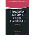 Introduction aux droits anglais et am�ricain - 5e �dition