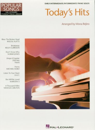 Today's Hits Songbook: Hal Leonard Student Piano Library Popular Songs Series (Popular Songs: Hal Leonard Student Piano Library)