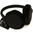 Winter Fuzzy Ski Earmuff Ear Warmer Adjustable Black
