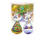 Set of Chocolate Figurines - Sweet Christmas Ornament 