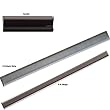 AG HINGE 1/8" X 6FT SMOKE