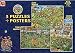 Jumbo Puzzle - Jan van Haasteren - 3 in 1 Football (1000 + 750 + 500 pieces)