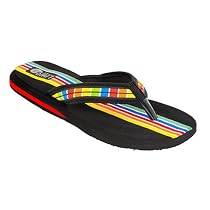 Alki'i "Fusion" Multi-Color Stripe Women's Flip Flop