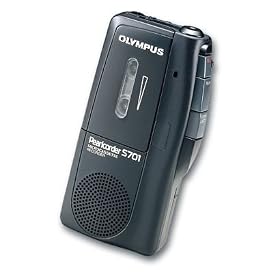 Olympus Pearlcorder S701 - Microcassette dictaphone - black