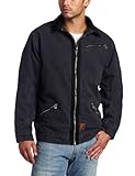 Carhartt Men's Big & Tall Sandstone Detroit Jacket - Sherpa Lined, Petrol, XL Tall