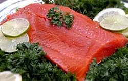 5lbs Wild Sockeye Salmon Fillets 4/6oz - Boneless 12-14 Fillets