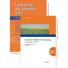 Buchpaket Lexikon f�r das Lohnb�ro und Lexikon Altersversorgung 2012