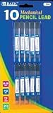 BAZIC Mechanical Pencil Lead, 0.9 mm, Yellow, 10 Per Pack (754)