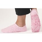 Skidders Women's Gripper Socks - Pink/Mini White Polka Dots