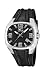 Lotus Men's Quartz Watch with Black Dial Analogue Display and Black Leather Strap 15759/6