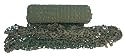 ARMY TARNNETZ WOODLAND 2,4m x 6m superleicht