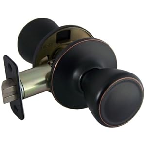 Salem Design Oil Rubbed Bronze Passage Door Knob (Hall & Closet)