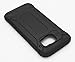 Bastex Samsung Galaxy S7 Case, Hybrid Heavy Duty Slim Fit Black Rubber Silicone Cover with Hard Plastic Shell Case for Samsung Galaxy S7 (Black)