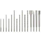 SDS Plus S 4 Beton Stein Bohrer und Mei�el Satz 15 tlgvon "VOREL"